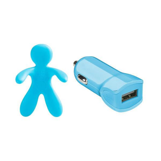 Car Charger + Car Freshner